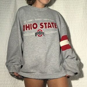 SALE💛 Vintage Ohio State Crew Neck Sweatshirt